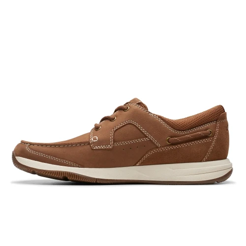 Clarks - Sailview Lace Light Tan Nubuck