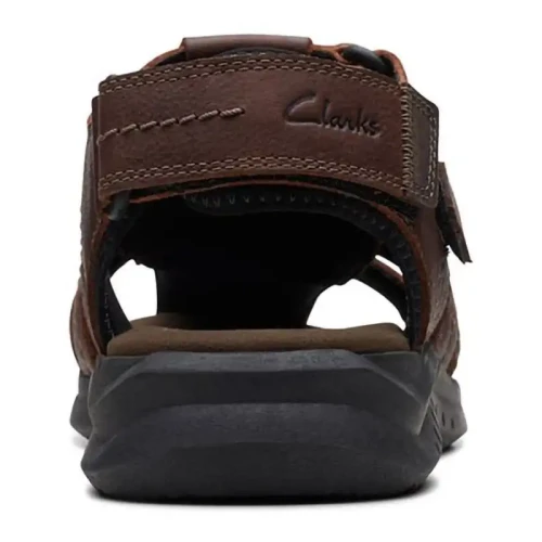 Clarks - Walkford Fish Brown Tumb