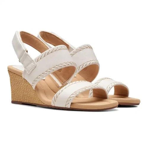 Clarks - Kyarra Rose White Leather