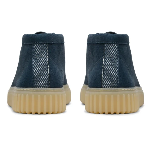 Clarks - Torhill Hi Blue Suede