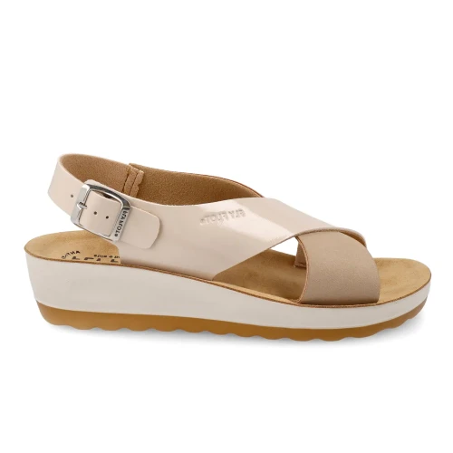Fly Flot - Synthetic Woman Sandal Beige