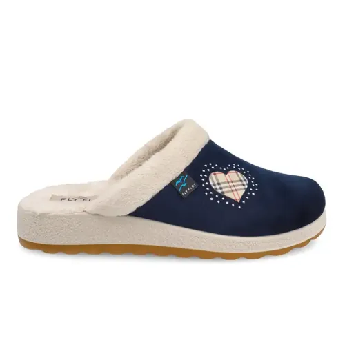 Fly Flot - Cloth Woman Slipper Blue