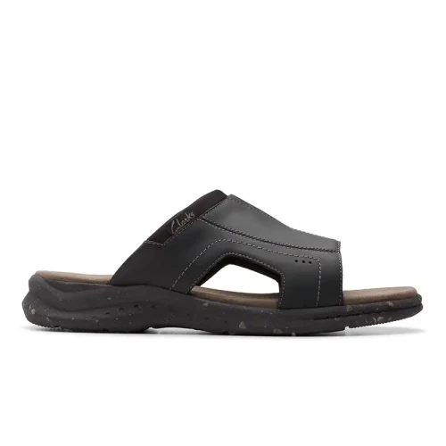 Clarks - Walkford Band Black Leather
