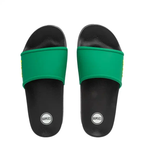 Colmar - Slipper Plain Black-Ochre-Green 901 Tg