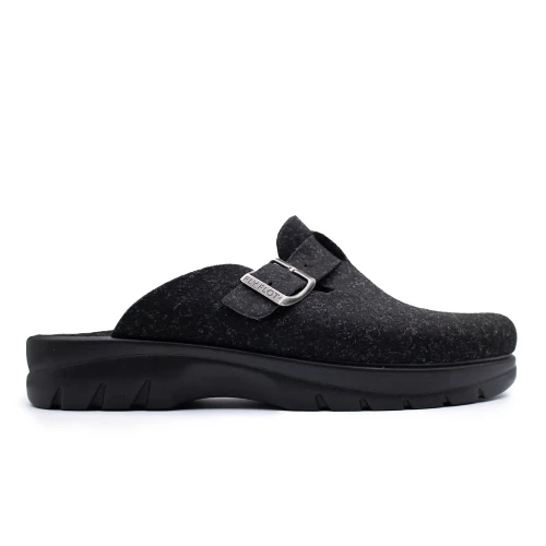 Fly Flot - Cloth Man Slipper Black