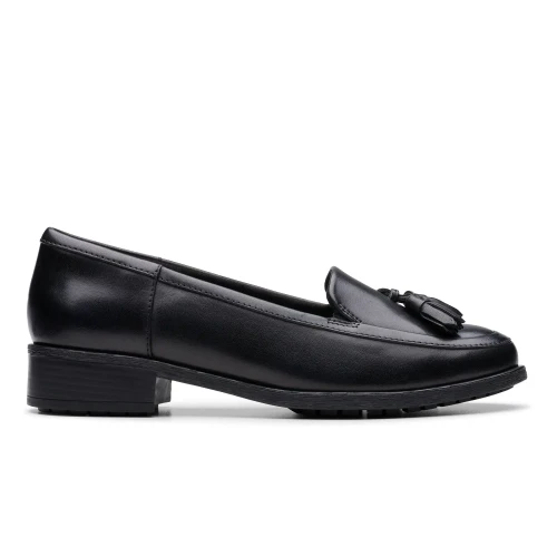 Clarks - Havisham Edge Black Leather