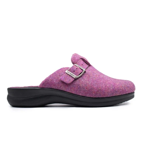 Fly Flot - Cloth Woman Slipper Darh Fuchsia