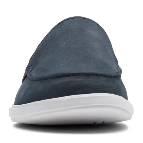 Clarks - Bratton Loafer Navy Nubuck