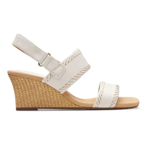 Clarks - Kyarra Rose White Leather