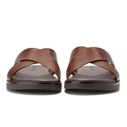 Cole Haan - Nantucket Cross Strap Sandal Ch Woodbury   Java