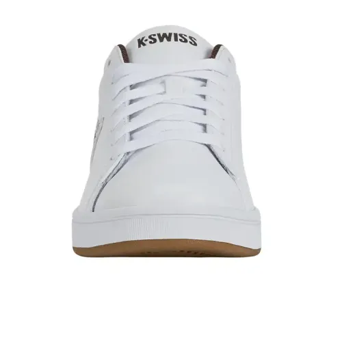 K-Swiss - Court Shield Wh/Tstcocnt/Chcbwn M