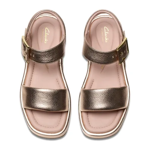 Clarks - Alda Strap Copper Metallic