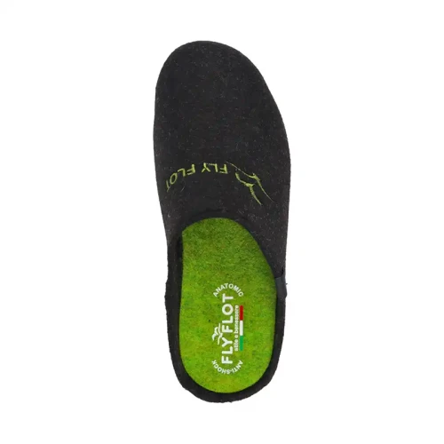 Fly Flot - Cloth Man Slipper Black