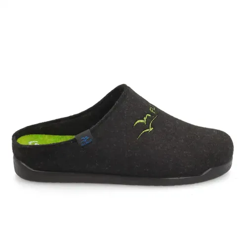 Fly Flot - Cloth Man Slipper Black