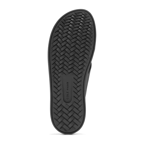 Cole Haan - Nantucket Cross Strap Sandal Black Black