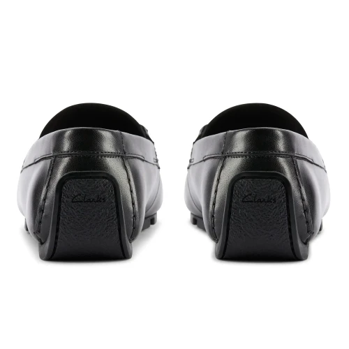 Clarks - Oswick Trim Black Leather