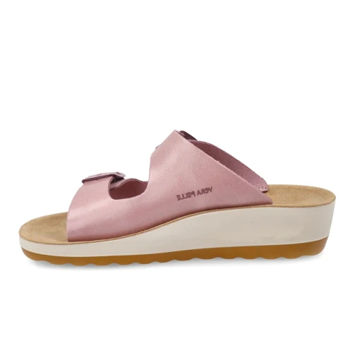 Fly Flot - Leather Woman Slipper Lilac