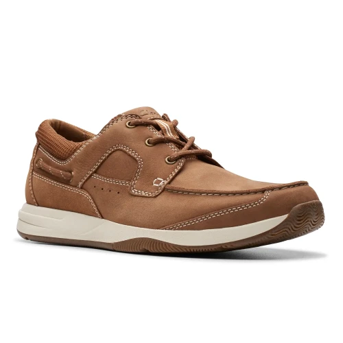 Clarks - Sailview Lace Light Tan Nubuck