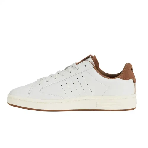 K-Swiss - Lozan  Klub Lth Wht/Tstcocnt/Snwht M