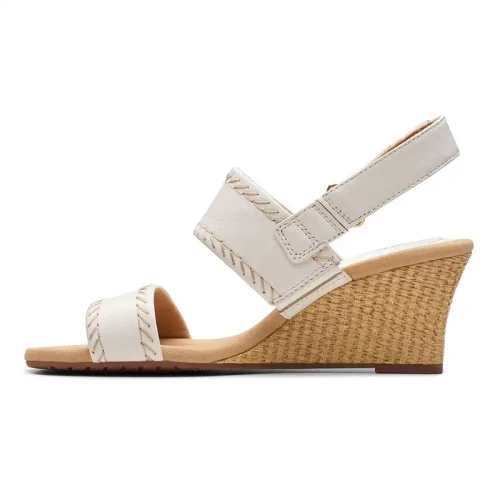 Clarks - Kyarra Rose White Leather