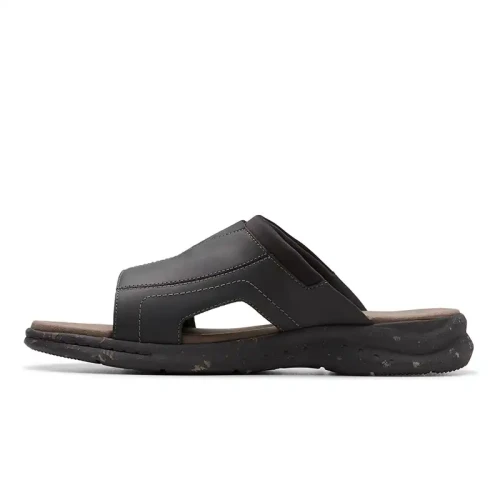 Clarks - Walkford Band Black Leather