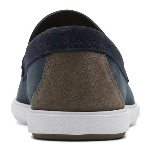 Clarks - Bratton Loafer Navy Nubuck