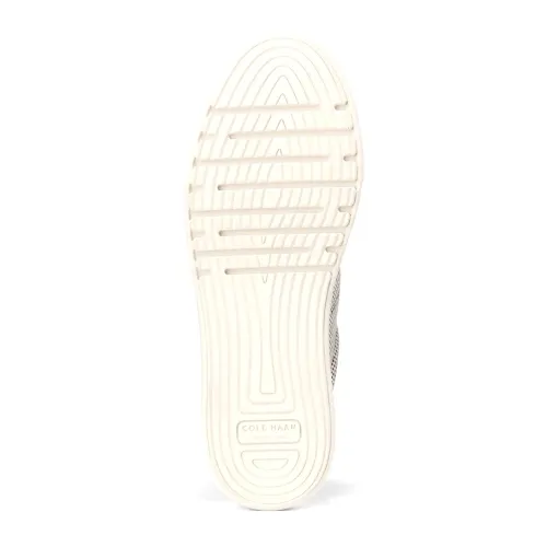 Cole Haan - Grandpro Max Platform Sneaker Ivory Canvas Black Leather