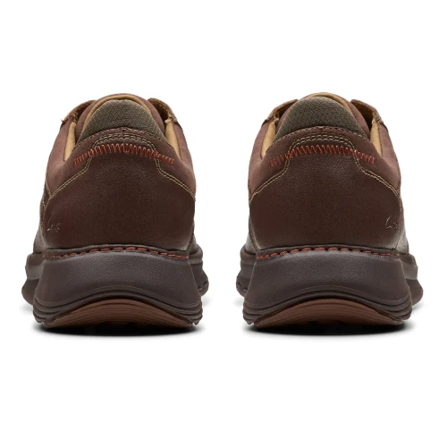 Clarks - Motion Trek Pt Mahogany Leather