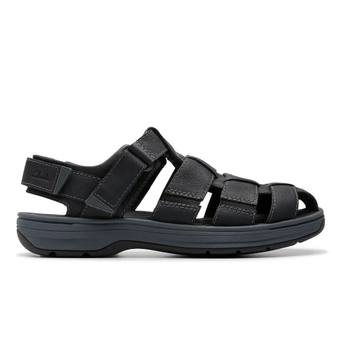 Clarks - Saltway Cove Black Leather