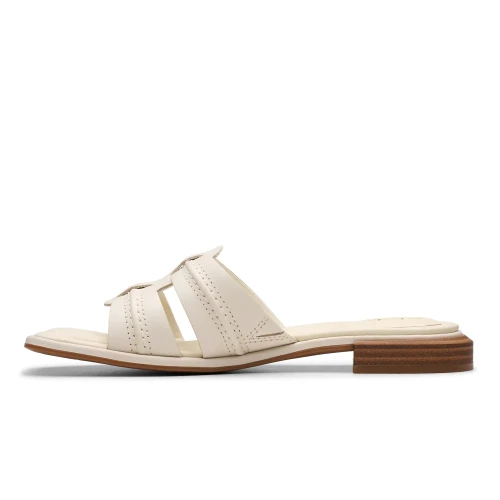 Clarks - Ariany Mule Cream Leather