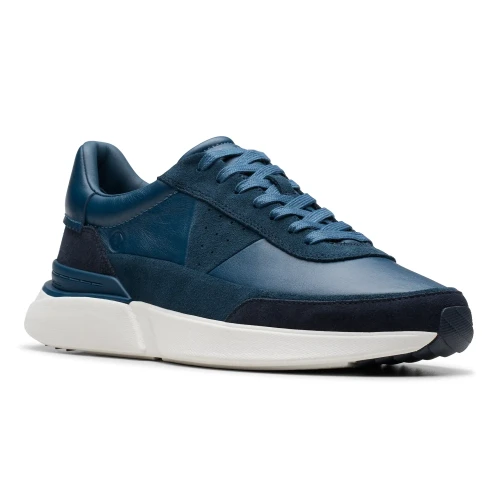 Clarks - Craft Pace Navy Leather