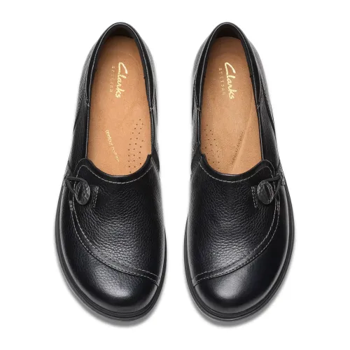 Clarks - Certina Ease Black Leather
