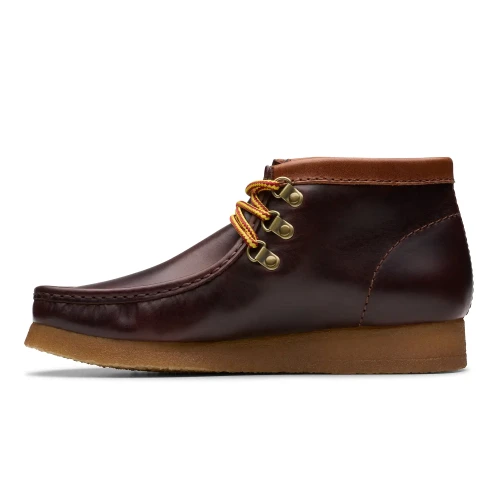 Clarks - WallaBT Hiker Burgundy Leather