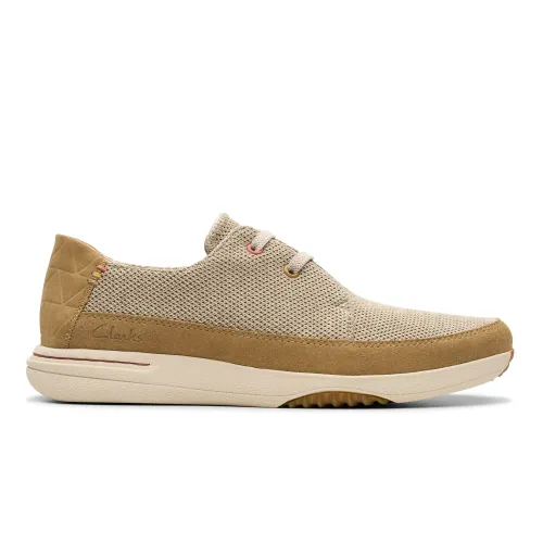 Clarks - Easeway Lace Sand Combi