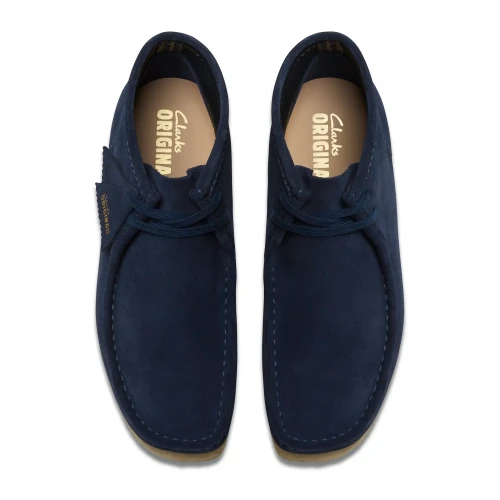 Clarks - Wallabee Boot Ink Suede