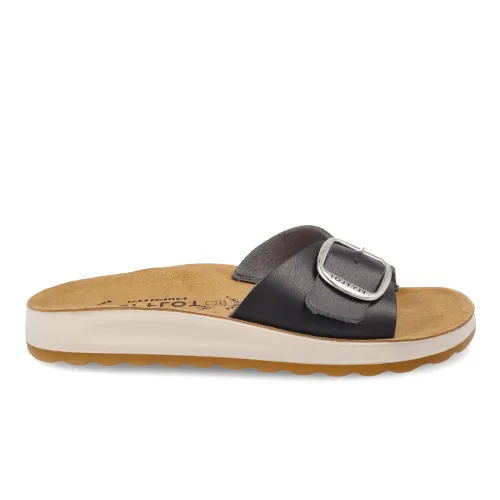 Fly Flot - Synthetic Woman Slipper Black