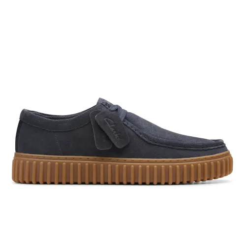 Clarks - Torhill Lo Navy Suede
