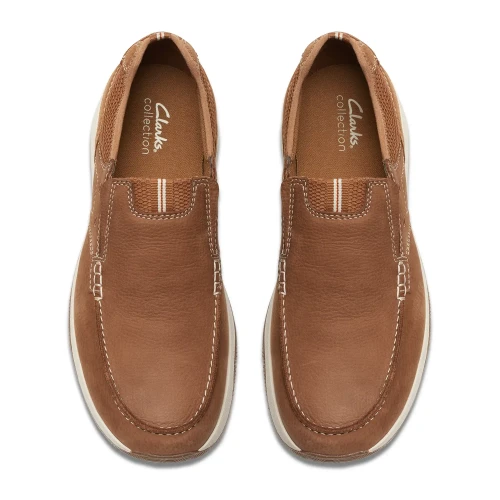 Clarks - Sailview Step Light Tan Nubuck