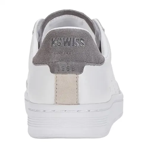 K-Swiss - Lozan  Klub Lth Wht/Wht/Charcoal Sd M