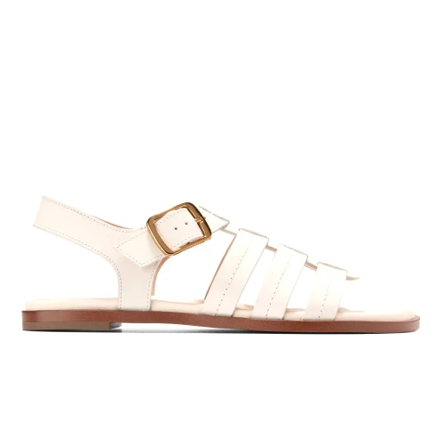 Cole Haan - Flynn Fisherman Sandals Ivory Ltr