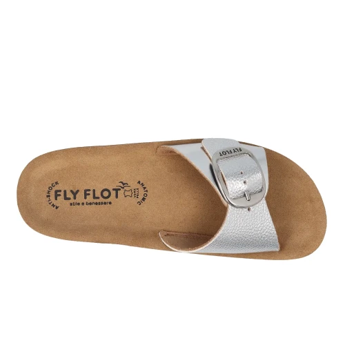Fly Flot - Synthetic Woman Slipper Silver