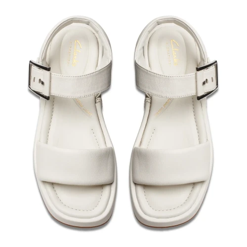 Clarks - Alda Strap Off White Lea