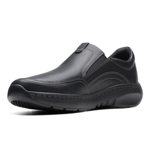 Clarks - Clarkspro Step Black Leather