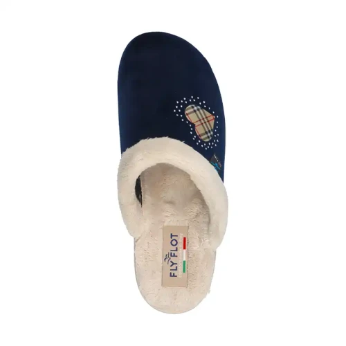 Fly Flot - Cloth Woman Slipper Blue