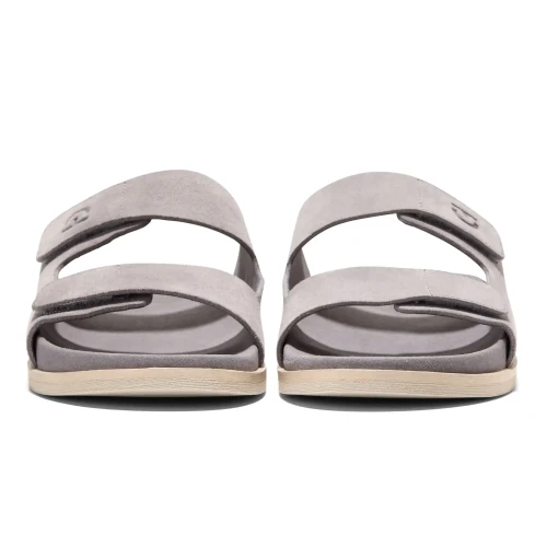 Cole Haan - Modern Classics Resort Sandals Titanium Suede   Angora