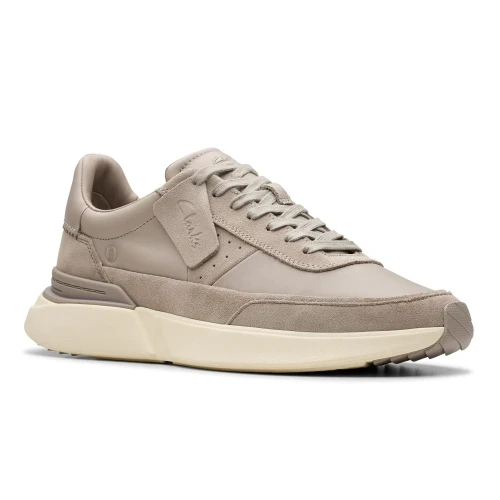Clarks - Craft Pace Grey Leather