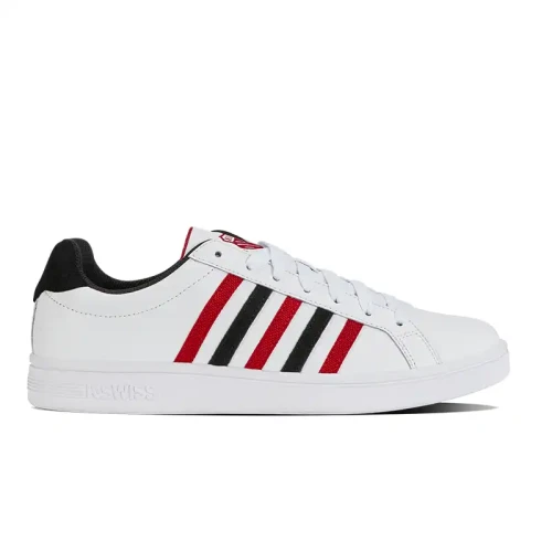 K-Swiss - Court Tiebreak Wht/Jester Red/Blk M