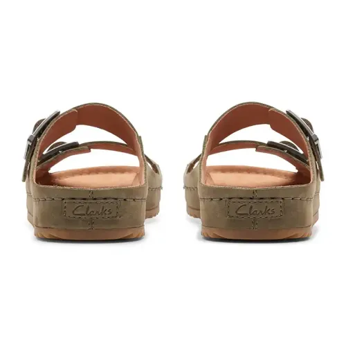 Clarks - Brookleigh Sun Olive Nubuck