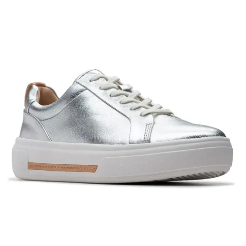 Clarks - Hollyhock Walk Silver Leather