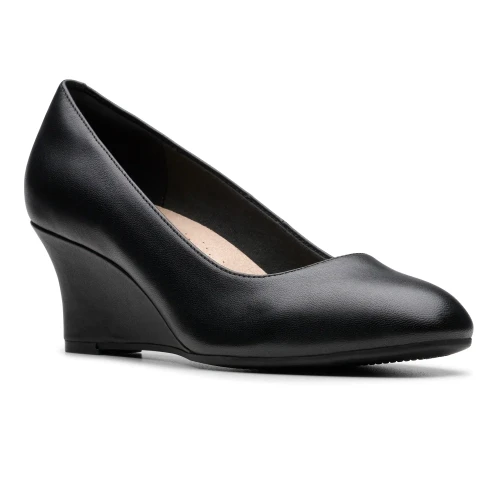 Clarks - Olivette Pearl Black Leather